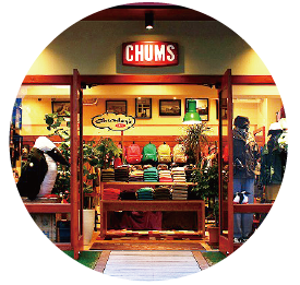 『CHUMS』表参道店